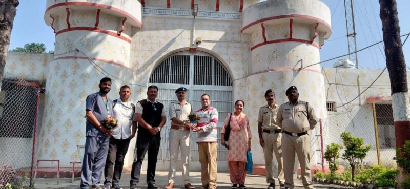 प्राथमिक उपचार प्रशिक्षण शिविर केवल जेल जीव