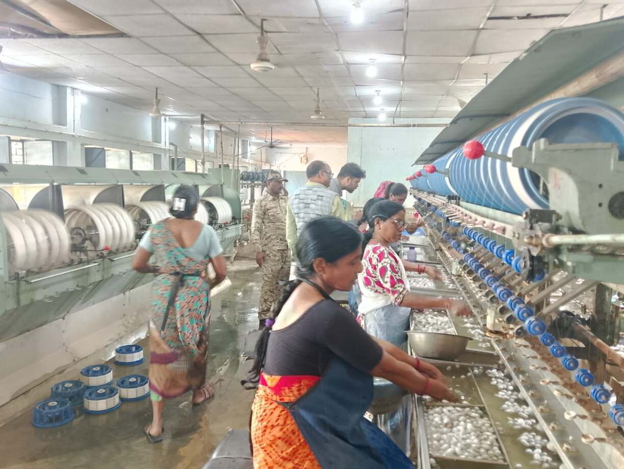 चारों प्रकार के रेशम की डोर को मजबूती प्रदान करता प्रदेश का एकमात्र जिला नर्मदापुरम (2)