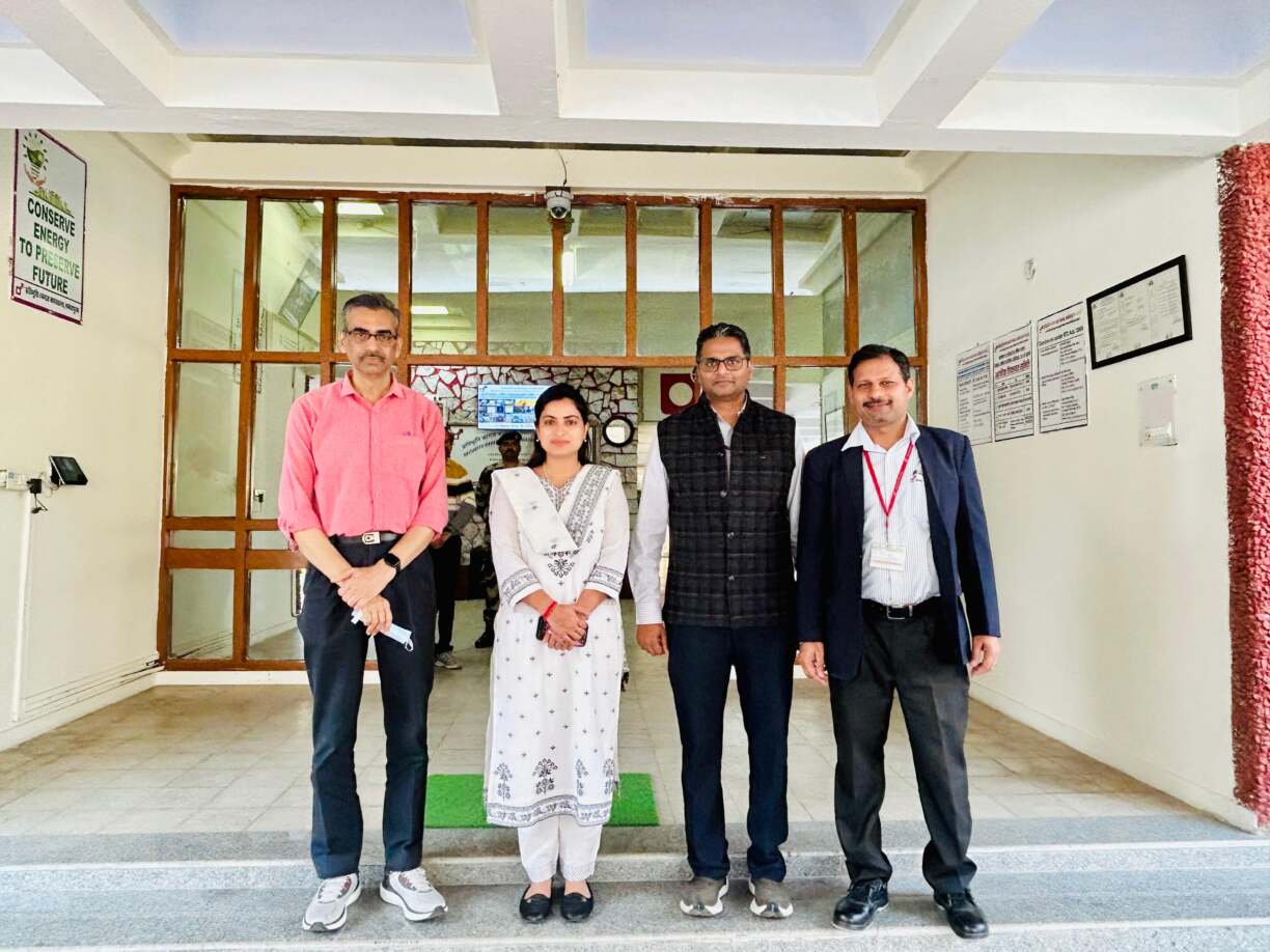 कलेक्टर सुश्री सोनिया मीना द्वारा एसपीएम का दौरा संपन्न