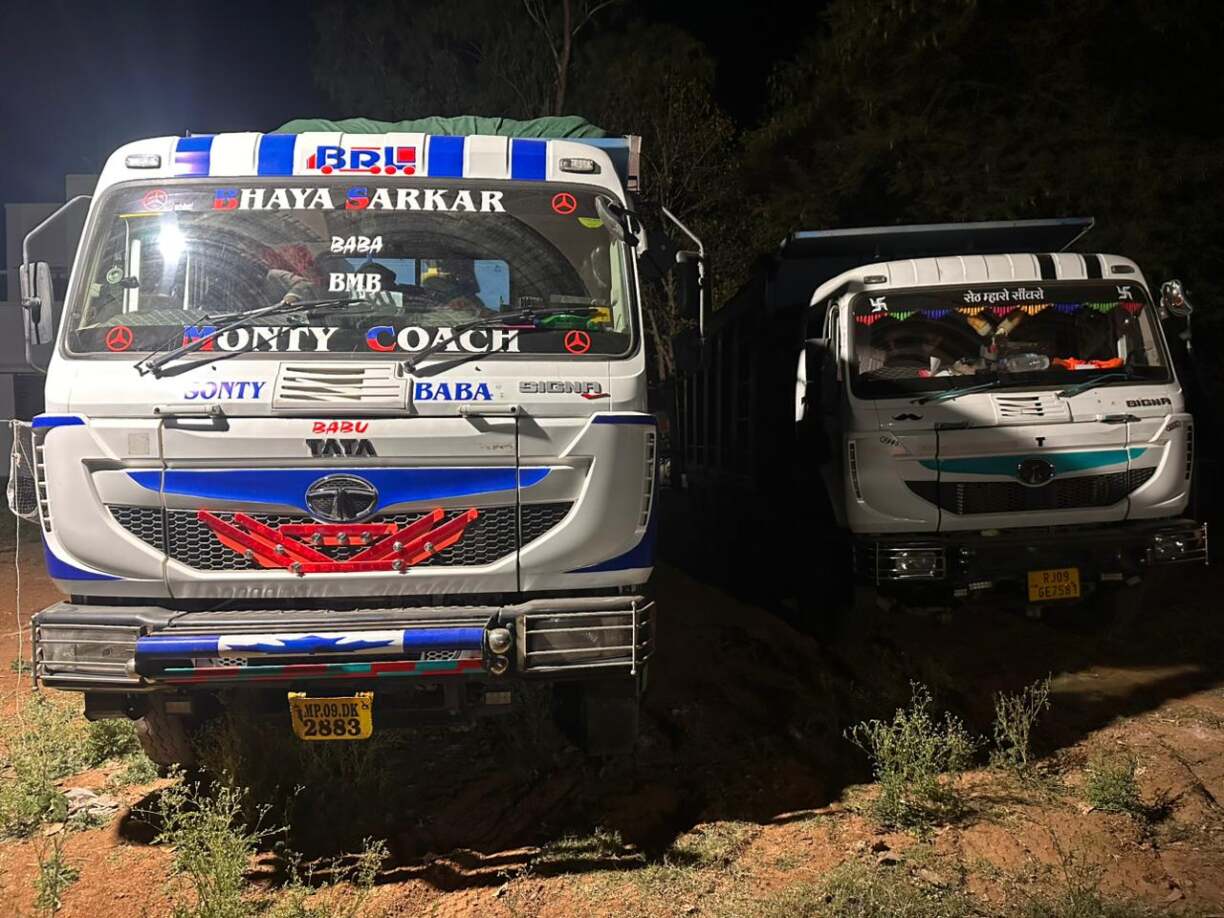 रेत का अवैध उत्खनन (2)