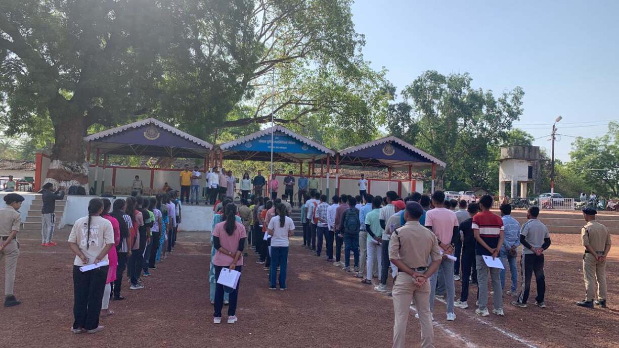 शौर्य संकल्प प्रशिक्षण योजना-2026 के तहत 96 अभ्यर्थियों की हुई फिजिकल स्क्रीनिंग (2)