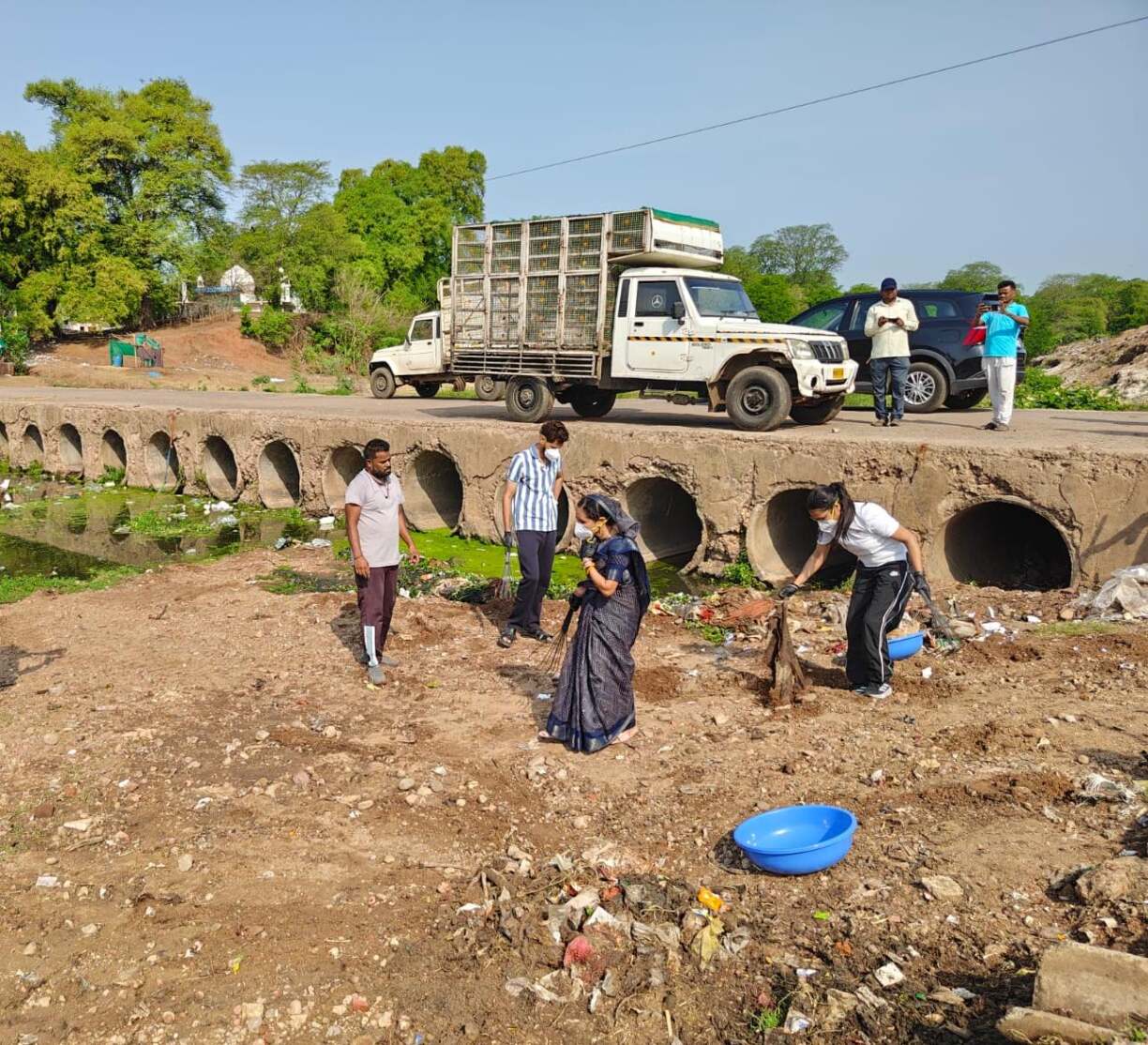 सोहागपुर में विश्व पर्यावरण दिवस पर पलकमती नदी त (2)