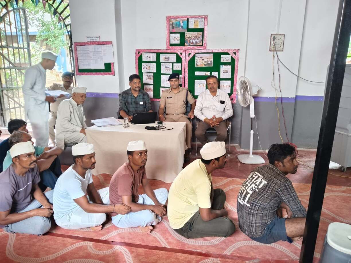 केन्द्रीय जेल नर्मदापुरम में किया गया संगीत कार्यक्रम का आयोजन