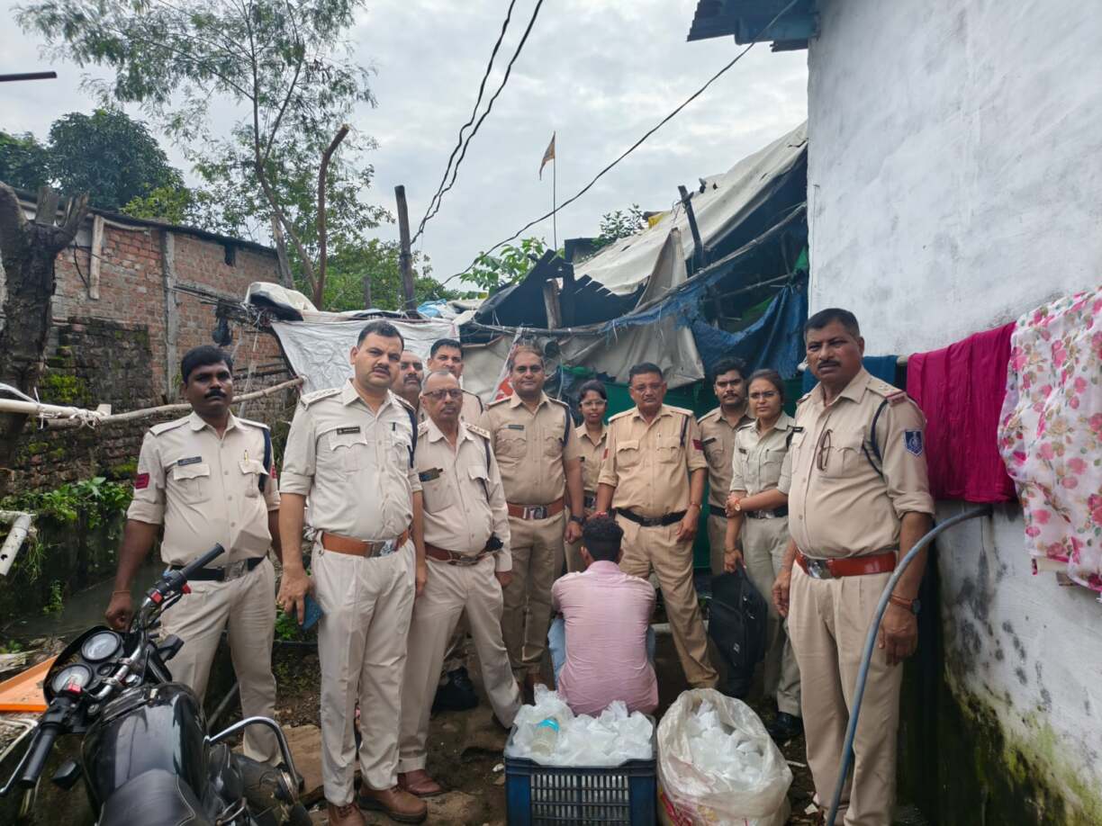 नर्मदापुरम में अवैध शराब के खिलाफ बड़ी क