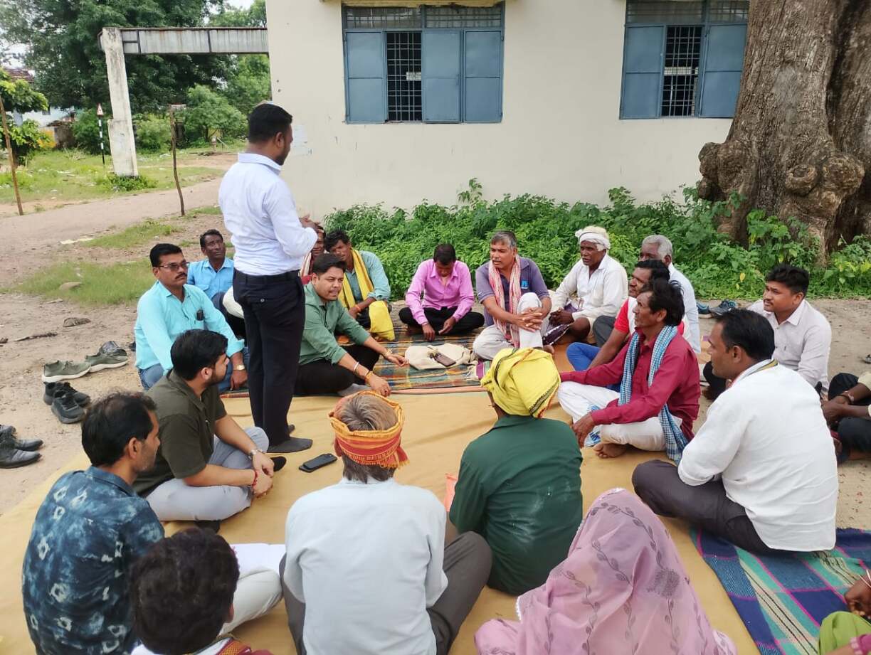 सेवा संकल्प अभियान के तहत केसला में ग्राम चौपाल आयोजित (1)