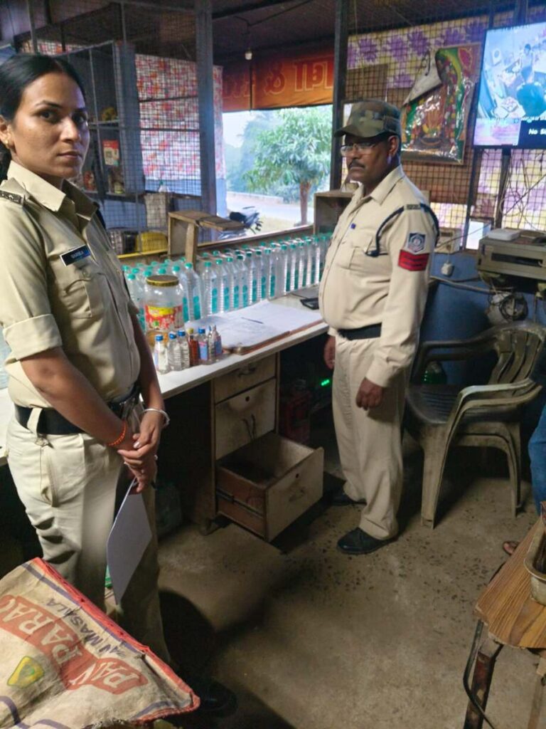 अवैध मदिरा के विरुद्ध आबकारी विभाग ब्त