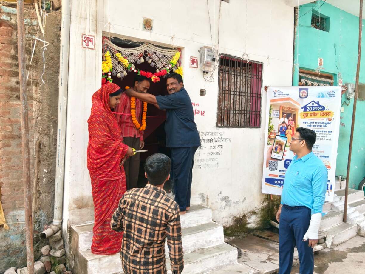 दशहरा पर नगर परिषद बनखेड़ी में 18 परिवारों